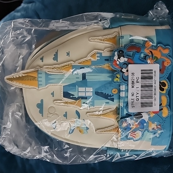 Loungefly Disney 50th Anniversary Castle Mini Backpack - Picture 4 of 4